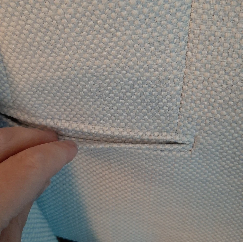 NWT Ann Taylor $169 Knit Twill Newbury Blazer in Texture, Size 8, Style # 607645 - Picture 8 of 11